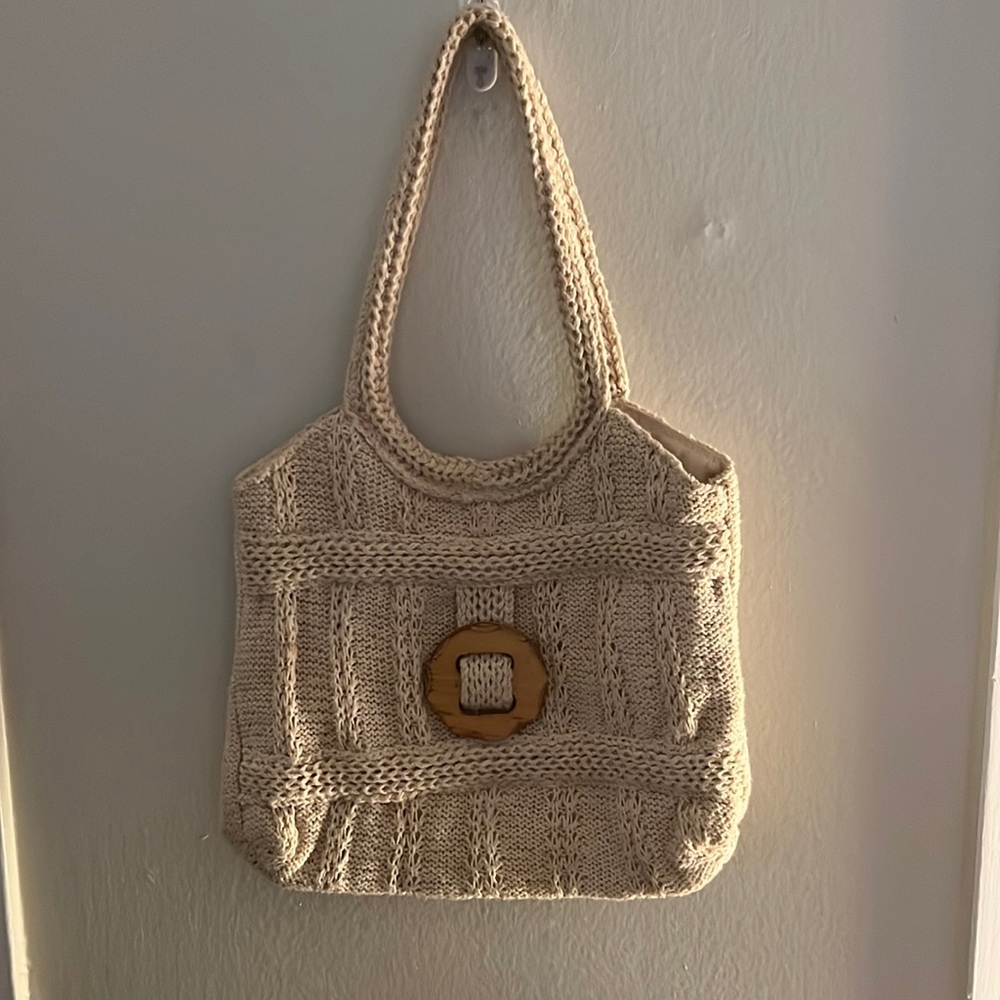 Vintage crochet bag